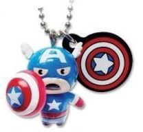 T8865D - Porte clé Figurine MARVEL - CAPTAIN AMERICA - 1