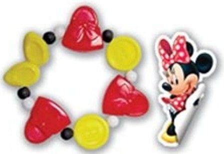 T8812B - Bracelet N°1 MINNIE avec un stickers - 1