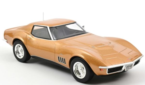 NOREV189031 - CHEVROLET Corvette Coupe 1969 Or Métallique - 1