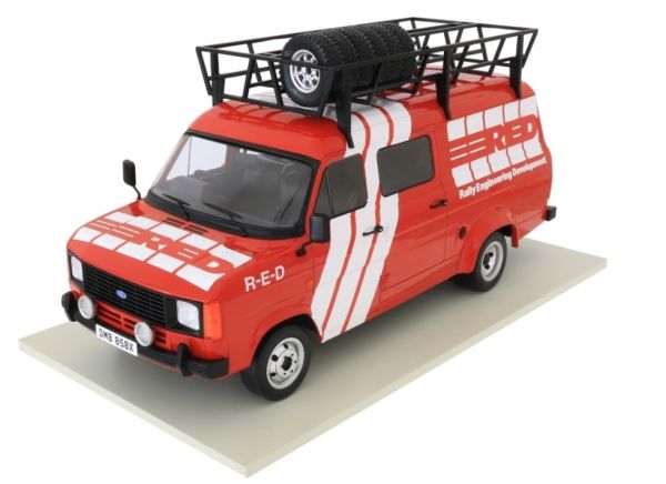 FORD Transit Mk.II Team RED Rallye engineering Development