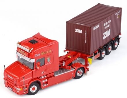 WSI01-1324 - SCANIA  Topline 4x2 avec porte container 3 Essieux 
