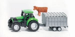 SIK1640D - Tracteur DEUTZ avec Bétaillère et Vache - 1