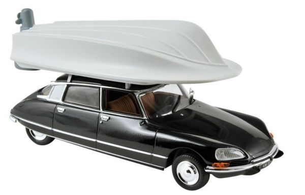 NOREV157072 - CITROEN DS 21 Pallas (1972) avec bateau - 1