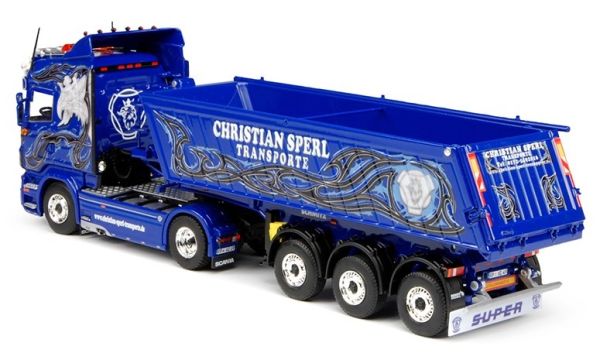 TEK64813 - SCANIA R09 Highline 4x2 Avec benne 3 Essieux 