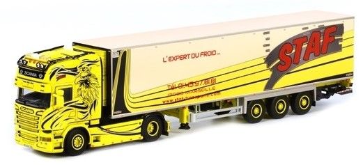 WSI01-1695 - SCANIA R Streamline Topline 4X2 Avec remorque 3 Essieux frigorifique THERMOKING 