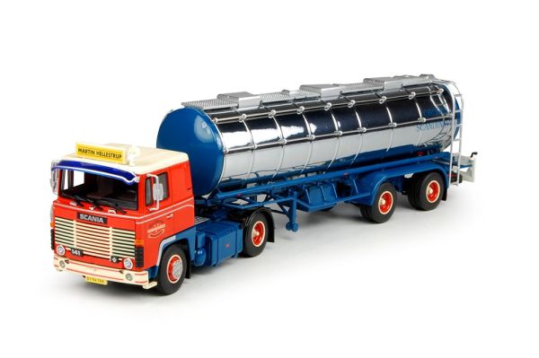 TEK68097 - SCANIA 141 V8 4X2 Avec Citerne 2 Essieux 