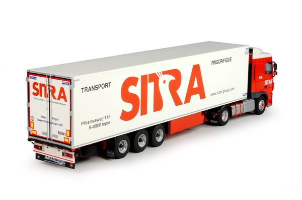 TEK68042 - DAF XF Euro 6 SC Avec Remorque frigorifique 3 Essieux THERMOKING 