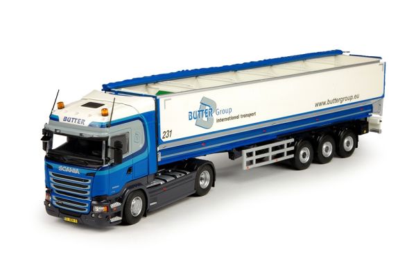 TEK67441 - SCANIA R09 Highline 4x2 Avec Remorque à Pommes de terre 3 Essieux 