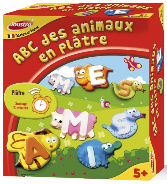 JOU43500 - ABC des animaux en plâtre - 1