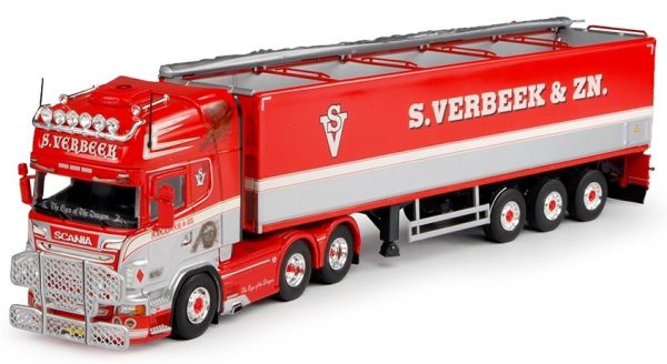 TEK63497 - SCANIA R560 Topline 6x4 Avec remorque à pommes de terre 3 Essieux 