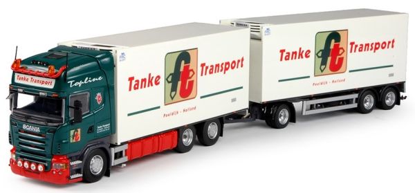 TEK68342 - SCANIA R Topline Porteur 3 Essieux Avec remorque 3 Essieux frigorifique CARRIER 
