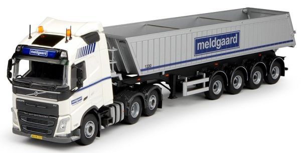 TEK68339 - VOLVO FH04 Globetrotter 3 Essieux Avec benne 4 Essieux 