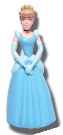 T8819B - Figurine DISNEY Princesse avec un porte clé - Cendrillon - 1