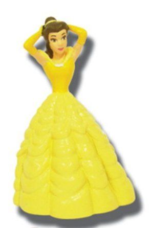 T8819F - Figurine DISNEY Princesse avec un porte clé - Belle - 1