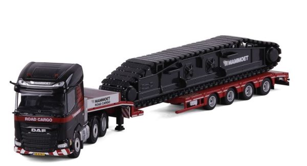 CAV20-1331 - DAF XG 6x2 avec porte engins surbaissé 4 Essieux MAMMOET - 1