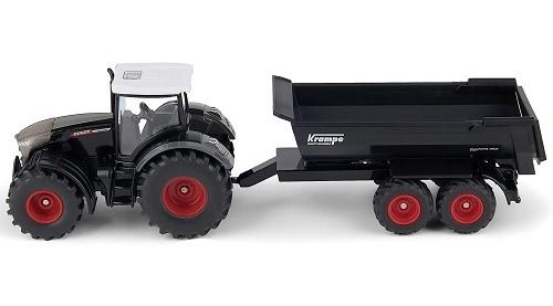 SIK2001 - FENDT 942 Vario avec benne Tp KRAMPE HP20 Noir - 1