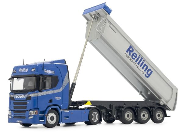 MAR2022-01REILING - SCANIA 4x2 avec benne Meiller 3 Essieux REILING - 1