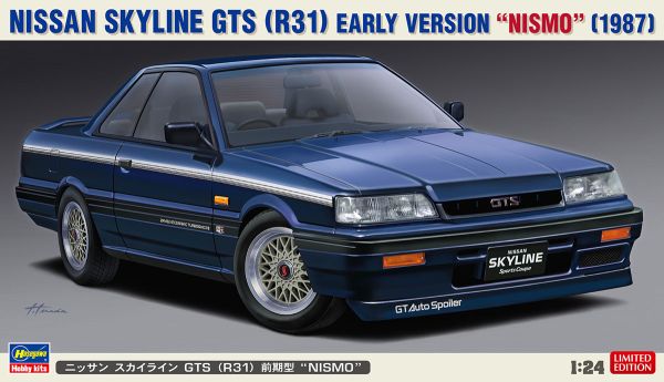 HAW20378 - NISSAN Skyline GTS R31 - Nismo bleu à assembler et à peindre - 1