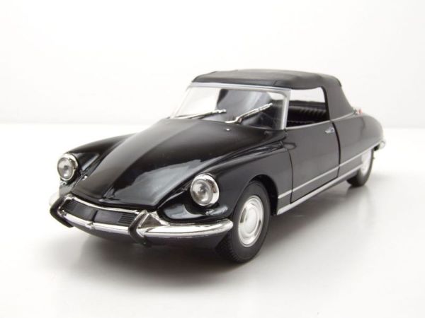 WEL22506WB - CITROEN DS 19 cabriolet fermé Noir - 1