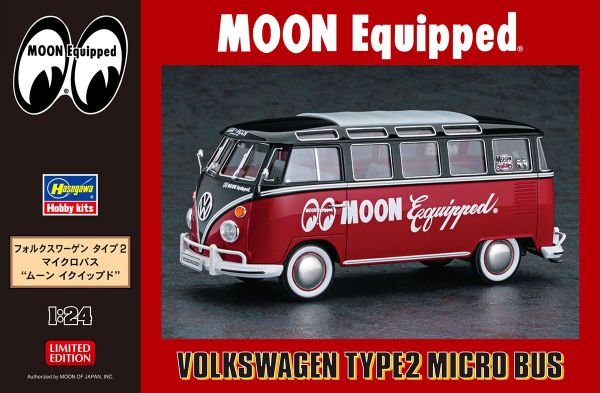 HAW20524 - VOLKSWAGEN Type 2 Minibus équipe de la Lune à assembler et à peindre - 1