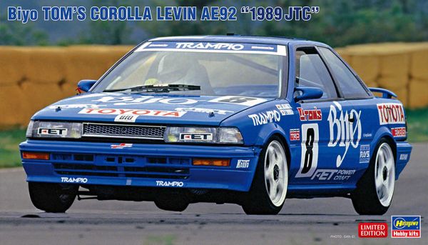 HAW20579 - TOYOTA Corolla Levin AE92 - JTC 1989 - Biya Tom's  à assembler et à peindre - 1