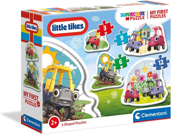 CLE20832 - 4 mini puzzle 3.6.9.12 Pièces LITTLE TIKES - 1