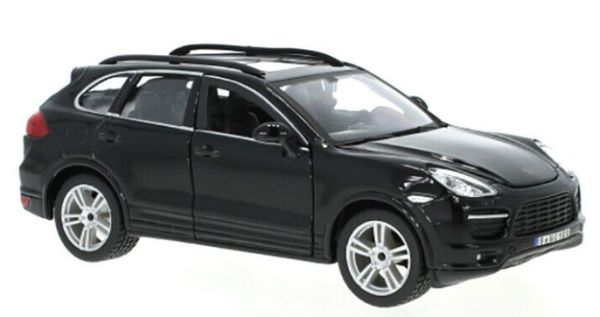 BUR21056ZW - PORSCHE Cayenne Turbo noire - 1