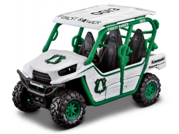 MST21087-KATEWI - KAWASAKI Teryx4 750 4x4 ROHV Forest Ranger Blanc et vert - 1