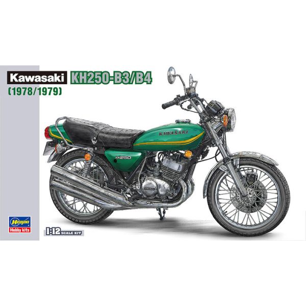 HAW21508 - Moto KAWASAKI KH250-B3/B4 1978/1979 à assembler et à peindre - 1