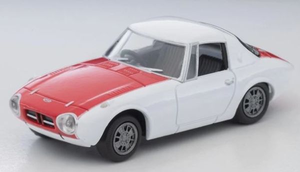 TOMLV-215A - TOYOTA Sports 800 1965 Blanc et rouge - 1
