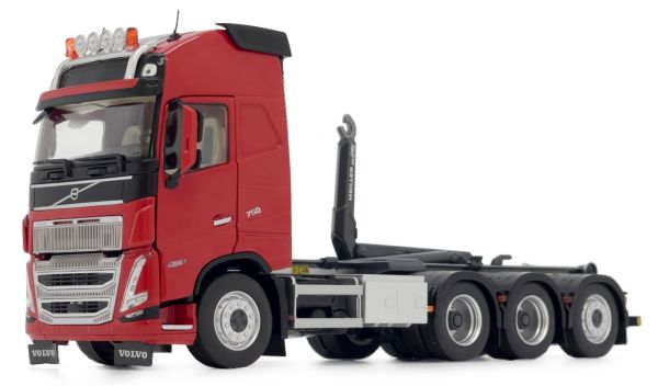 MAR2235-03 - VOLVO FH5 8x4 Rouge avec crochet Meiller - 1