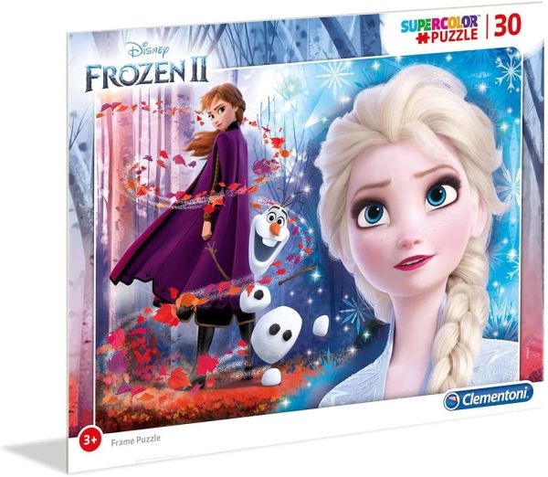 CLE22702 - Puzzle cadre 30 Pièces – LA REINE DES NEIGES 2 - 1