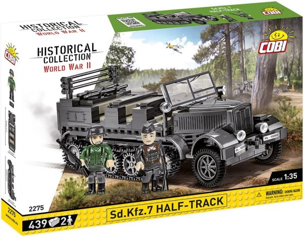 COB2275 - SD.KFZ.7 HALF-TRACK - 439 Pièces - 1