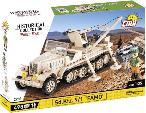 COB2281 - SD.KFZ.9/1 FAMO - 502 Pièces - 1