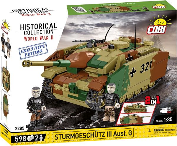 COB2285 - Char STURMGESCHUTZ III AUSF.G - 631 Pièces - 1