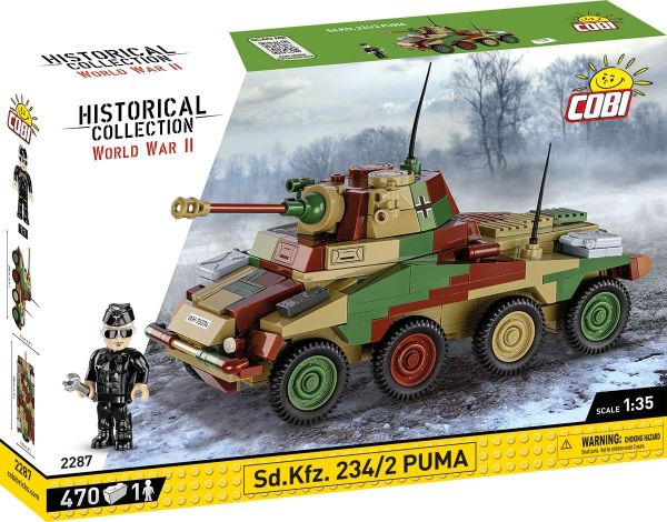 COB2287 - Char SD.KFZ 234/2 PUMA - 470 Pièces - 1