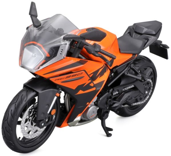 MST22907 - Moto KTM RC 390 orange et noire - 1
