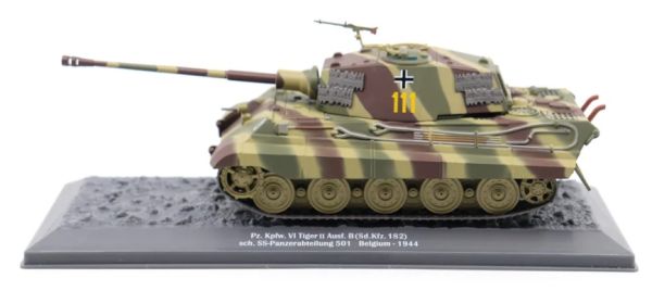 MCITY23187 - Pz.Kpfw. VI King Tiger II Ausf.B Tank lourds SS Panzer Abteilung 101 Belgique 1944 - 1