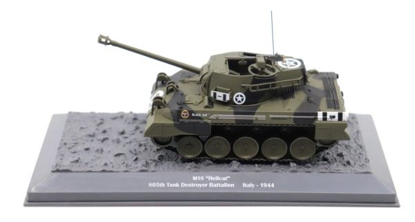 MCITY23189 - Destructeur de chars M18 Hellcat - Chat noir 805e bataillon de destructeurs de chars Italie 1944 - 1