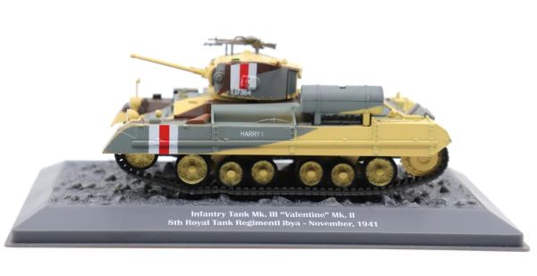 MCITY23192 - Char d'infanterie MK.III Valentine MK.II 8e Royal Tank Regimentl Libye novembre 1941 - 1