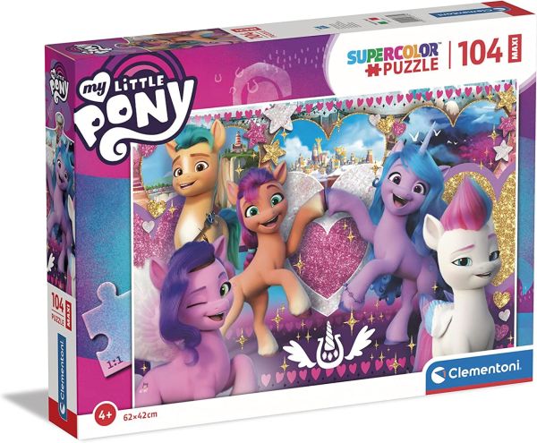 CLE23765 - Puzzle MAXI 104 Pièces My LITTLE PONY - 1