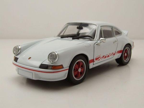 WEL24086W - PORSCHE 911 carrera RS 1973 Blanc et rouge - 1