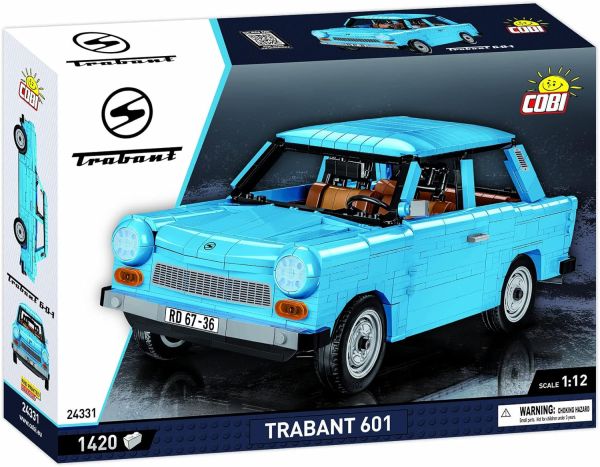 COB24331 - TRABANT 601S bleu - 1420 Pièces - 1