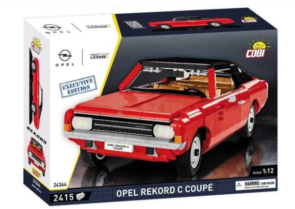 COB24344 - OPEL Rekord C coupé rouge Edition exclusive - 2430 Pièces - 1