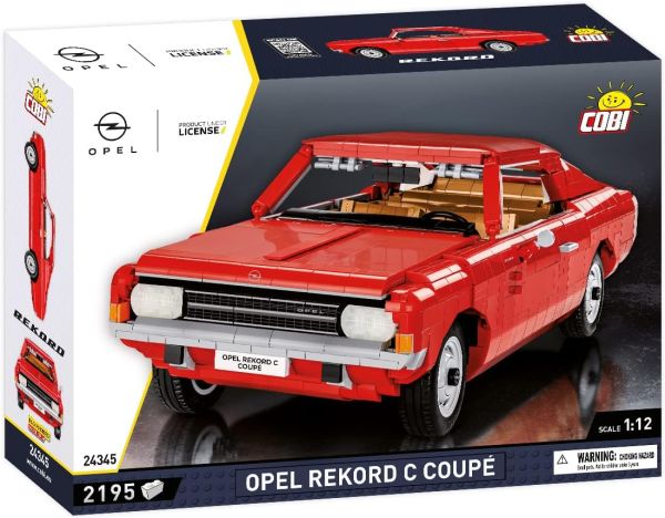 COB24345 - OPEL Rekord C coupé rouge - 2200 Pièces - 1