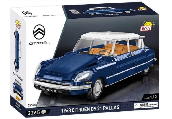 COB24348 - CITROEN DS 21 Pallas 1968 Bleu – 2265 Pièces - 1