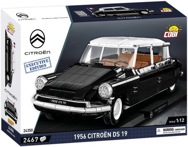 COB24350 - CITROEN DS.19 1956 Noir Édition exclusive – 2467 Pièces - 1