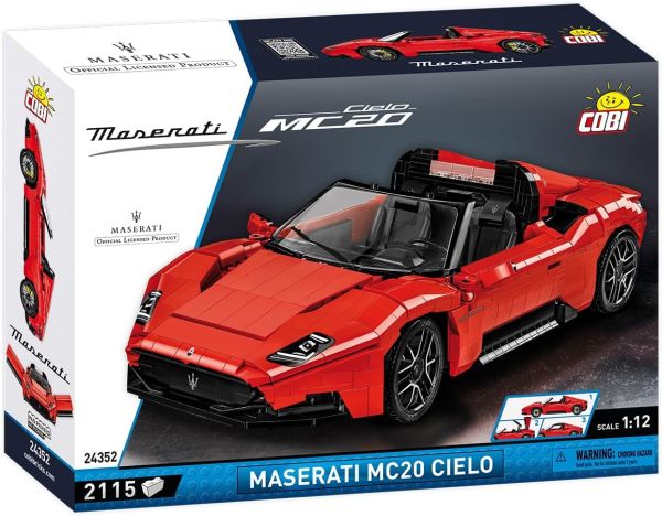 COB24352 - MASERATI MC20 Cielo Rouge – 2115 Pièces - 1