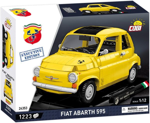 COB24353 - FIAT 500 Abarth 1965 Édition Exclusive - 1223 Pièces - 1