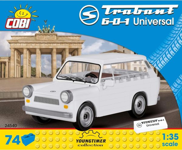 COB24540 - TRABANT 601 Universal Blanc – 74 Pièces - 1